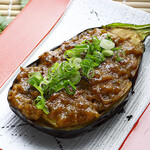 Special grilled fried eggplant with bonito miso