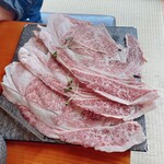 個室もんじゃ こぼれや - 山形牛焼きすき(３人前)