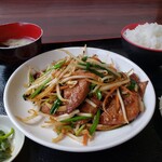 台湾料理　弘祥 - 料理写真:レバニラ定食