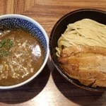 宮庵 - 鶏白湯煮干つけ麺中盛