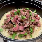 焼肉 ジャンボ - 牛ご飯 小2-4人前（事前予約制）（¥11,000）