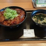 カルビ丼とスン豆腐専門店 韓丼 - ハラミ丼