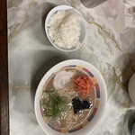 丸星ラーメン - ラーメン¥500 ご飯小¥100