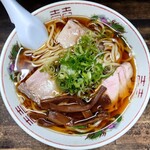 長尾中華そば - 2022年10月　津軽煮干し中華そば　あっさり　手打ち麺　750円