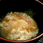 日本海しらほし - 鯛出汁で茶漬け