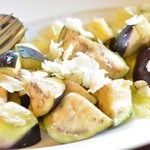 ラ・スタッラ - ●２０１３．０７．１９【訪問２回目】水なすのオリーブオイルとペコリーノかけ