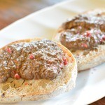 ラ・スタッラ - ●２０１３．０７．１９【訪問２回目】鶏のレバーペースト、ブラックチョコレート仕込み