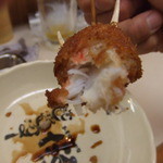 元祖串かつ だるま - カニ爪