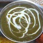 ガンガ - ほうれん草カレー