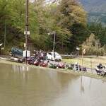 ラーメン山 - 入店前
