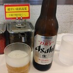 博多天神 - 小瓶ビール450円（税込）×２