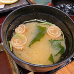 東京恵比寿串亭 博多くうてん - お味噌汁