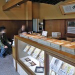 安永餅本舗 柏屋  - 老舗らしい店内