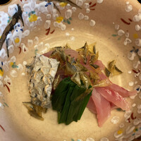 よし町 - お造り１　鯉の洗い