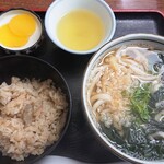 さぬき手打ちうどん まさご - 二番定食