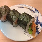 すし江戸 - サーモン巻