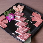 焼肉アリラン - スペシャル盛り（２～３名様用）：上ミノ・上ロース・上バラ・骨付きカルビ