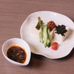 焼肉アリラン - 韓国風冷やっこ