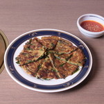 焼肉アリラン - 海鮮ニラチヂミ  ※月～金の平日限定