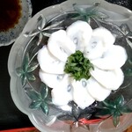 富士門 - タコのお刺し身