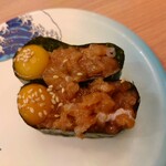 すし江戸 - サーモンユッケ