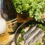 Nikusakaba Guriru Gurira Guriresuto - 燻製いわしと季節野菜のホーロー飯