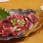 甲州屋酒場 - 砂肝刺身