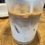 PIZZERIA Lucca - アイスカフェラテ