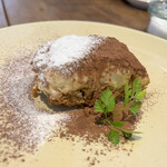 PIZZERIA Lucca - マスカルポーネとリコッタの自家製ティラミス