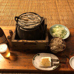 駒形どぜう - どぜうなべ、ささがきごぼう