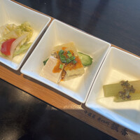 中国菜 老四川 飄香 銀座三越店 - 前菜3種