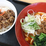 Mendokoro Ippuku - 担々麺＆ミニ牛丼