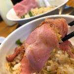 煮干し豚骨らーめん専門店 六郷 - レアチャーシュー丼