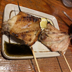 焼鳥 庄ちゃん  - 別日　手羽先ニンニク