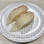 魚べい - 真鯛(活け〆)¥210