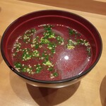 さじ - 鶏出汁のお椀