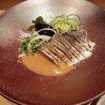 さじ - 炙りニシンの胡麻だれ