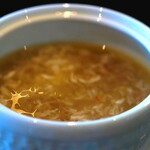 Szechwan Restaurant Chin - 蟹肉・フカヒレ入りスープ