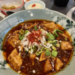 かかん 富ヶ谷店 - 麻婆豆腐定食