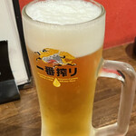スタンド GONTa2 - 生ビール（1杯目）