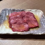 Sumibiyakiniku Nagomi - タン塩。