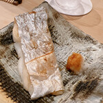 鮨 しゅん輔 - 太刀魚の塩焼きです