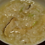 梁山泊 - とても美味しい鱧と松茸の雑炊