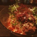 3.CAFE - サンドットカフェの冷やし担々麺！
んめー！！！