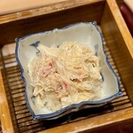 すし 良月 - 2023.2.  毛蟹の蒸し鮨