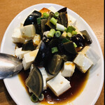 中華四川料理 栄華飯店 - お酒セットのピータン豆腐　byまみこまみこ