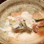 鈴田式 - 下に新ジャガイモの摺り流し