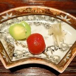 鈴田式 - お新香（蚕豆、プチトマト、セロリ）