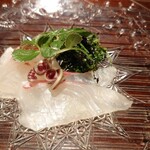 鈴田式 - 明石の鯛のお刺身