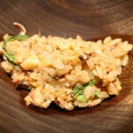 鈴田式 - 薪焼きの蛍烏賊に桜海老のご飯